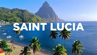 SAINT LUCIA  Most beautiful island in the world  TRAVEL GUIDE to ALL top sights in 4K [upl. by Relyuhcs838]