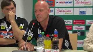 Pressekonferenz FRISCH AUF vs HC Erlangen [upl. by Rodolfo]