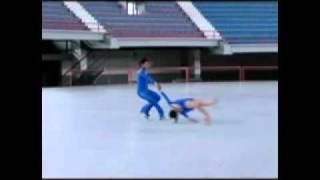 Patinaje artístico Técnica Espiral de la muerte [upl. by Schuman]