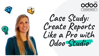 Case Study Create Reports Like a Pro with Odoo Studio [upl. by Asinet743]