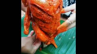 Bucket chicken🐓 Full recipe video link on description [upl. by Yerdua]