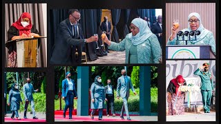 President Samia Suluhu Hassan full day visit in Rwanda [upl. by Bubalo]