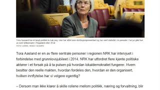 Rogaland Eksfylkesmann urolig for lokaldemokratiet uheldig samrøre mellom politikere og næringsliv [upl. by Eirol]