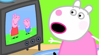 Peppa Pig is on TV  Peppa Pig Official  Family Kids Cartoon [upl. by Weldon]