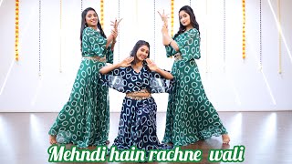 Mehndi Hai Rachne Wali  Twirl with Jazz  Sangeet Choreography  Jasmin Dangodra [upl. by Sukram]