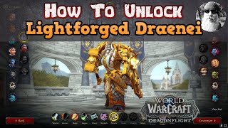 How To Unlock The Lightforged Draenei Race  A Beginners Guide to World of Warcraft in 2024 [upl. by Ormand]