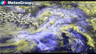 2016 0209  Animation Satellite de la Tempête Susanna [upl. by Aneed]