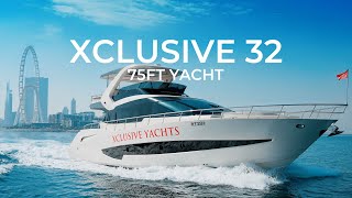 XCLUSIVE 32  75FT YACHT [upl. by Annet]