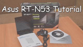 Asus RTN53 router config tutorial  beállítások magyar HUN [upl. by Enala]