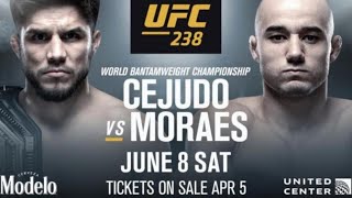 UFC 238 LIVE  CEJUDO VS MORAES LIVESTREAM  FULL FIGHT STREAM AND COMPANION [upl. by Nairehs]