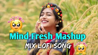 Mind Fresh MASHUP 🌸  mix lofi song 🌸  rilexine song lofi  refreshing songs  mood relax song [upl. by Ained]