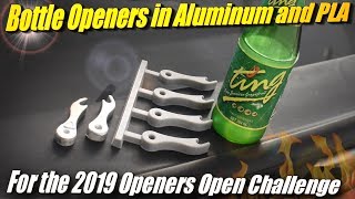 Casting an Aluminum Bottle Opener from 3D Printed Patterns for the 2019 Openers Open [upl. by Tomkins]