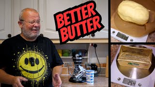 How To Make Butter Cheaper Than Buying It Plus FREE Buttermilk [upl. by Hurwitz]