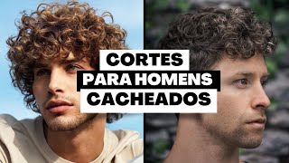 CORTES PARA HOMENS DE CABELO CACHEADO  ALEX CURSINO [upl. by Tolecnal358]