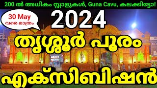 Thrissur pooram Exhibition 2024  Exhibition 2024  Thrissur Pooram [upl. by Aviva195]