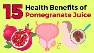 15 Health Benefits Of Pomegranate Juice  VisitJoy [upl. by Manwell]