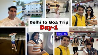 Day 1 in Goa  Places to see in Goa and things to do in Goa  Delhi to Goa Trip  My Life My Face [upl. by Ahsote269]