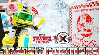 『Stranger Things x Transformers』Code Red Transformers Collaborative《トランスフォーマー》變形金剛 怪奇物語 x 變形金剛 紅色警戒 [upl. by Nilatak885]