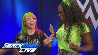 Why did Asuka help Naomi last week SmackDown LIVE Sept 11 2018 [upl. by Krakow]