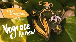 Honest Vograce Review ✶ NOT SPONSORED ✶ Vogracecom Acrylic Keycharm Review [upl. by Iddo458]