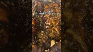 Jerk chicken for dinner  minivid fypviralシ jerkchicken everyone cooking [upl. by Selda362]