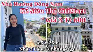 Nhà mặt tiền Hướng Đông Nam nằm giữa 2 trực đường chính 32 và Phạm Hùng ngay siêu thị citimart [upl. by Pascasia]