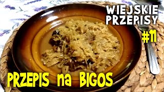 PRZEPIS NA BIGOS wegetariański  prosty szybki pyszny [upl. by Haelat650]