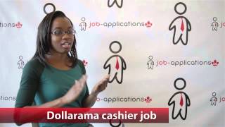 Dollarama Cashier Job [upl. by Lyndell]