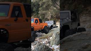 Scale RC Custom Crawlers Toyota Hilux amp Jeep Wrangler scalerc scc scalecustomcrawlers [upl. by Sined]