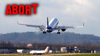 Airplane Aborts Landing at Heathrow Airport  Stunning GoAround Footage [upl. by Xaviera]