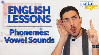 Phonemes Vowels  Free English Pronunciation Lesson B1 Intermediate [upl. by Latyrc]