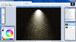 PaintNET Wall Light Effect [upl. by Attennaj]