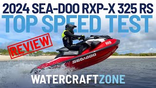 2024 Sea Doo RXPX 325 RS Review Top Speed Test [upl. by Areivax]