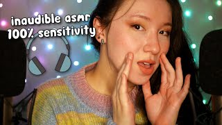 ASMR ✨ Can You Handle the Mouth Sounds ✨ 100 SENSITIVE Inaudible Whispers [upl. by Burtie]