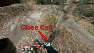 Close Call My last ride for the season in Drammen 2021 [upl. by Eiznekcm]