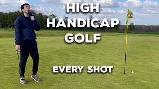 High Handicap Golfer  Every Shot  Part Two [upl. by Spratt427]