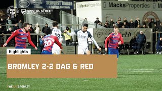 Highlights Bromley 22 Dagenham amp Redbridge [upl. by Nosremaj]