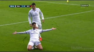 Marco Asensio vs Sevilla Super Cup Final 10082016 HD 1080i by Asensio20™ [upl. by Adolf]