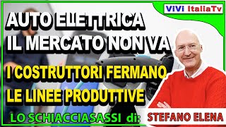 La mobilità elettrica non sfonda e le case automobilistiche riducono la produzione [upl. by Dnomse385]