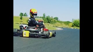 Karting Levier on Circuit de lEnclos KZ 4K [upl. by Ennovihs]