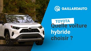 QUELLE VOITURE HYBRIDE TOYOTA CHOISIR  ⚡️ [upl. by Atnom]