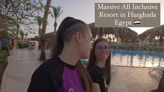 Massive All Inclusive Resort in Hurghada Egypt May 2024 🇪🇬 [upl. by Yesdnil]