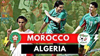 Morocco vs Algeria 31 All Goals amp Highlights  2004 African Cup of Nations [upl. by Norramic]