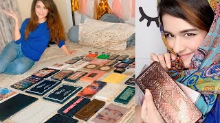 MY EYESHADOW PALLETE COLLECTION WITH SILPA AUNTY AVNEET KAUR 2020 MAKEUP [upl. by Demah]