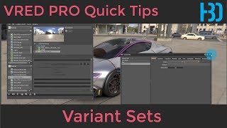 VRED Quick tips Variant Sets [upl. by Artimid]