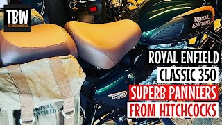 Royal Enfield Classic 350 Panniers  Unboxing and Fitting [upl. by Valerye]