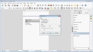 LibreOffice Writer  Comment paginer un document sans numéroter les premières pages [upl. by Onairelav392]