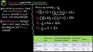 Risicos verkleinen verzekeren  economie uitleg [upl. by Lovell]