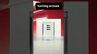 turning arrows in water💦💦 you to commentlifehacks scienceexperimentfacts mostpopular [upl. by Danyelle554]