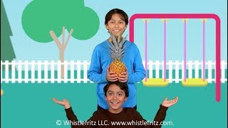 Spanish for Kids The Spanish words for fruit Song EL FRUTERO Whistlefritz [upl. by Ahsimac]